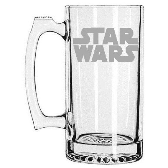 Star Wars Inspired Barware Mug Glass Beer Growler 