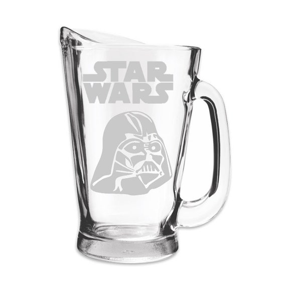 Star Wars Inspired Barware Mug Glass Beer Growler 