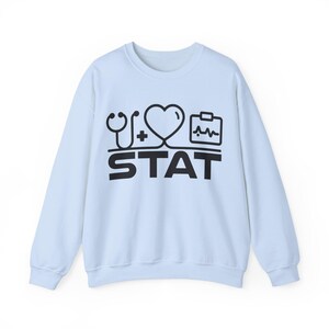 Medical Sweatshirt, Free Shipping, Funny Doctor Crewneck, Nurse Gift, Healthcare Apparel, Unisex Gift for Medical Professionals