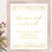 see more listings in the Wedding Signs section