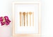 Makeup Brushes, Bathroom Wall Decor, Rose Gold Decor, Fashion Wall Art Make Up Brushes Fashion Poster, Cosmetology Gifts, Beauty Salon Decor 