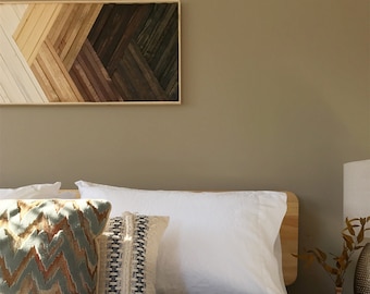 Mountain Ombré Wood Wall Art