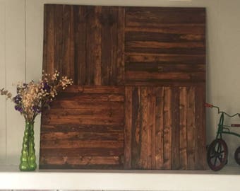 Square Stickwood Wood Wall Art