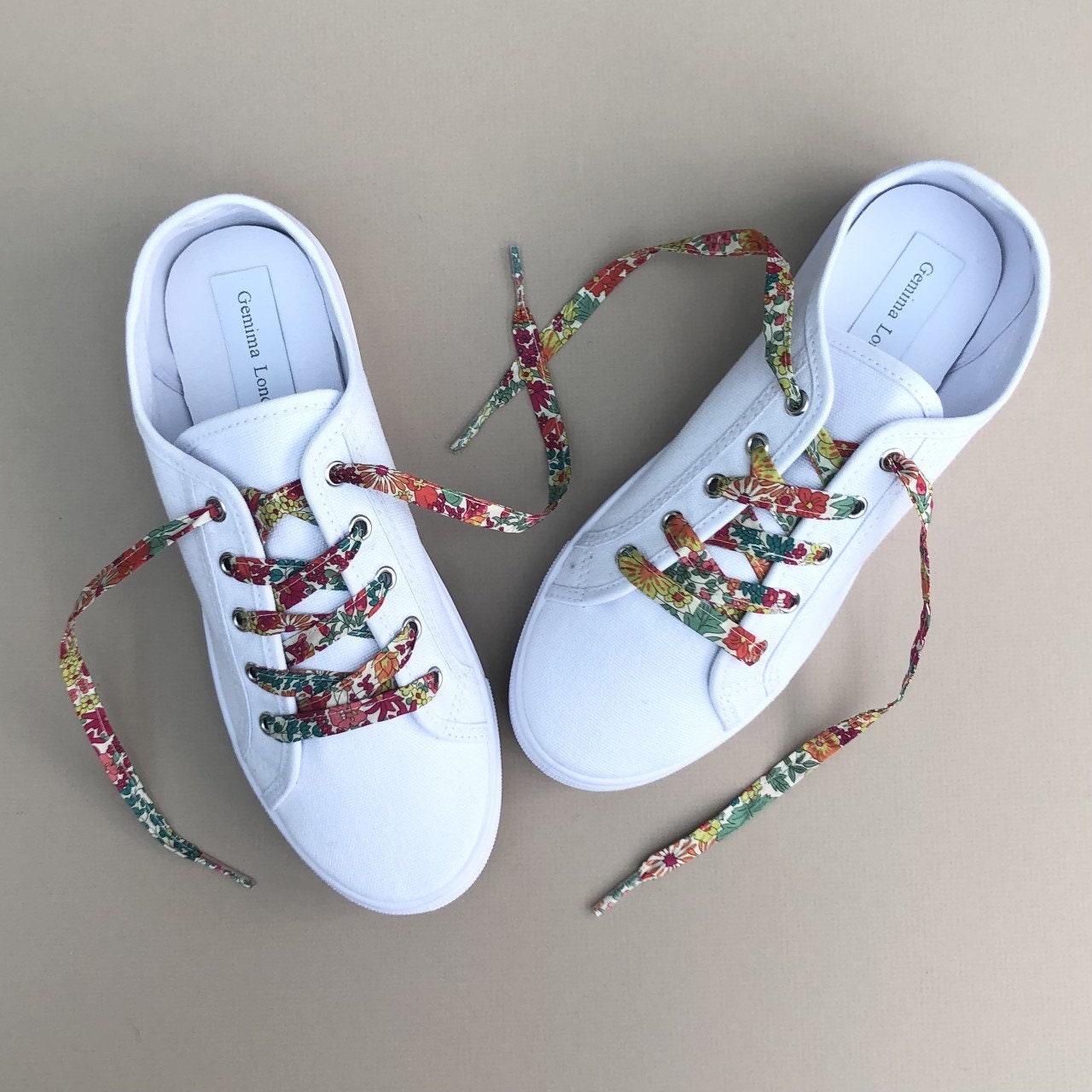 varios Largos Floral Cordones Cordones de los zapatos libertad de Londres Tela Cordones varios Largos Floral Cordones Cordones de los zapatos libertad de Londres Tela Cordones