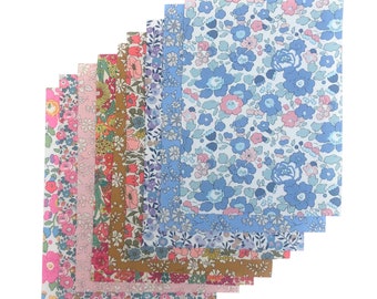 Liberty Print Adhesive Sheets A5 or A4