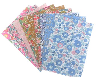 Liberty Print Adhesive Sheets A5 or A4