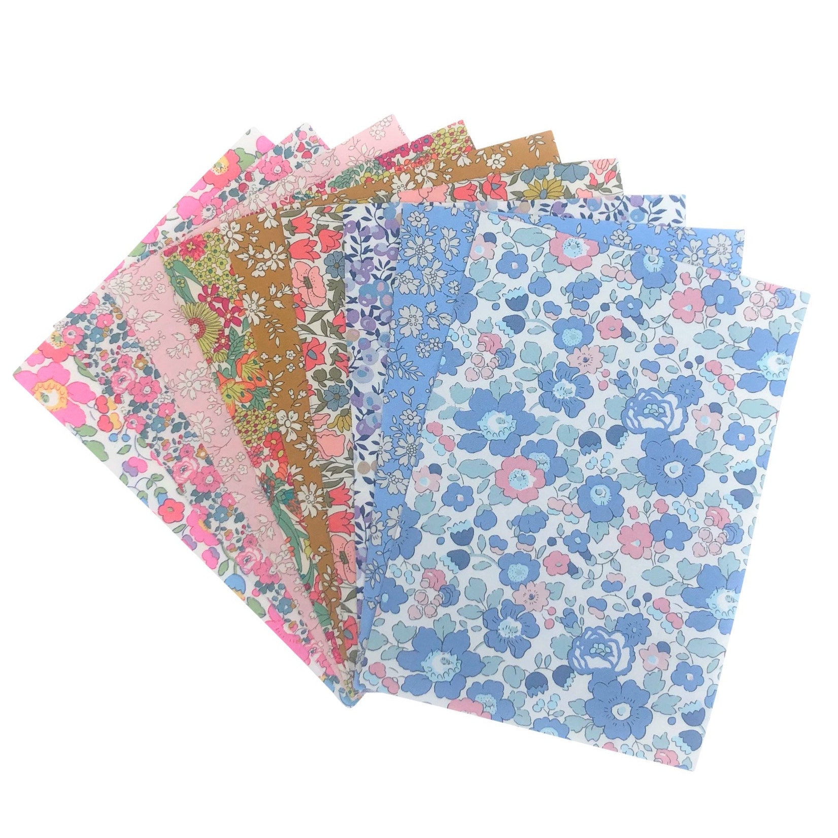 4 Sets Sqaure Japanese Origami Paper Yuzen Paper for DIY Crafts Scrapbook  (10.5cm)