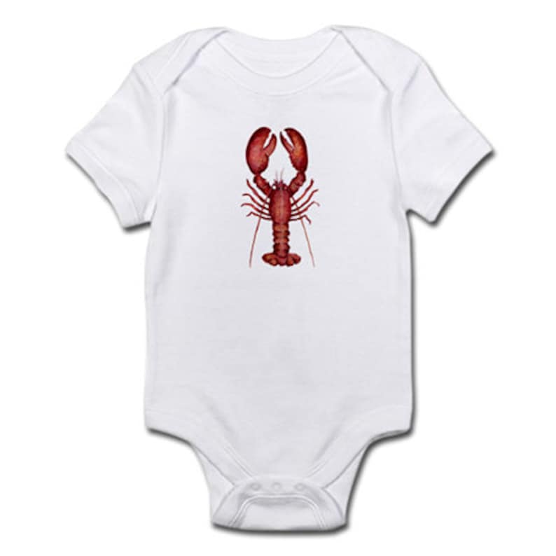 Custom Onesie® Lobster Baby Onesie® Baby Bodysuit for girl Etsy