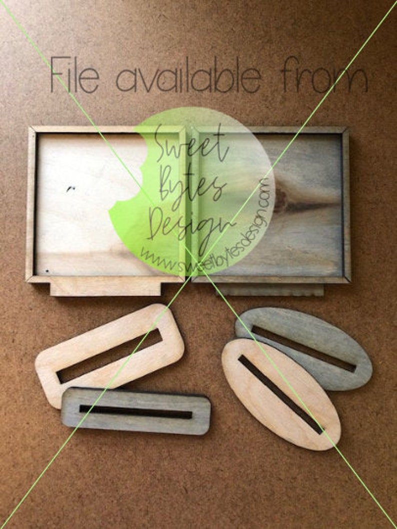 4 Inch Frame/stands Files SVG PDF Cut Files Etsy