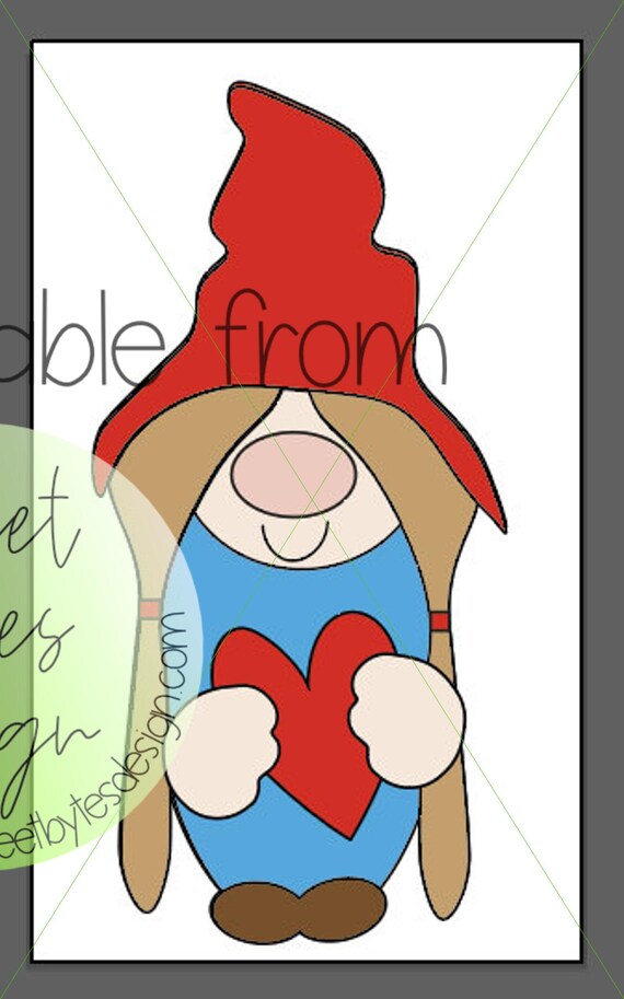 Download Interchangeable Gnome Nora Laser Svg Cut File Glowforge Etsy