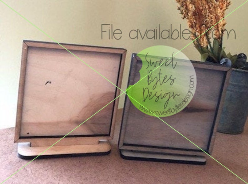4 Inch Frame/stands Files SVG PDF Cut Files Etsy
