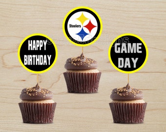 greenbay packers cupcake toppers