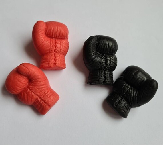 12 Edible Boxing Gloves Cake/cupcakes Toppershandmade Etsy