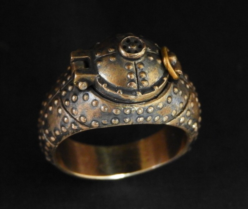 Steampunk Poison Ring