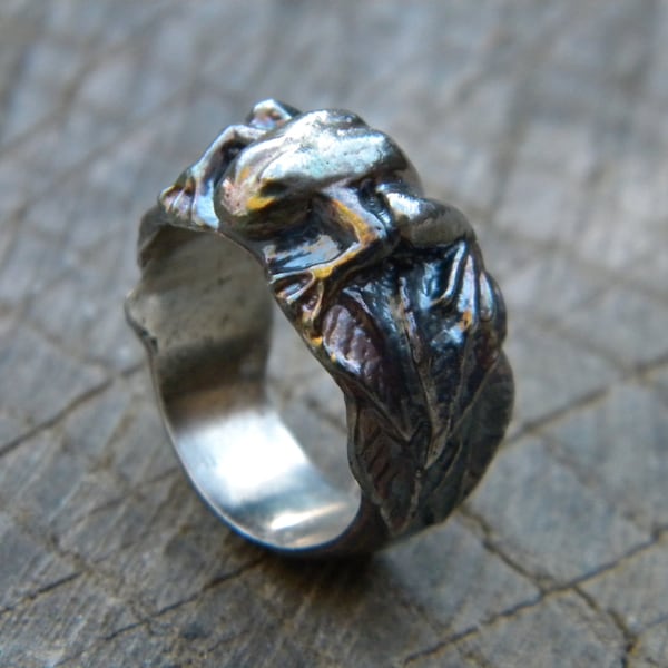 Sterling Silver Frog Ring