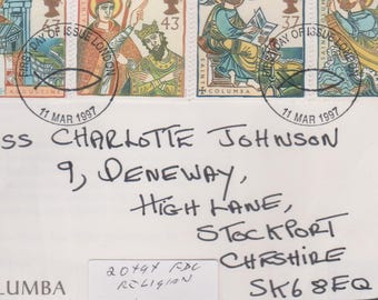 Postage First Day Cover-  Religious Anniversaries dated 11.3.1997 #2049y