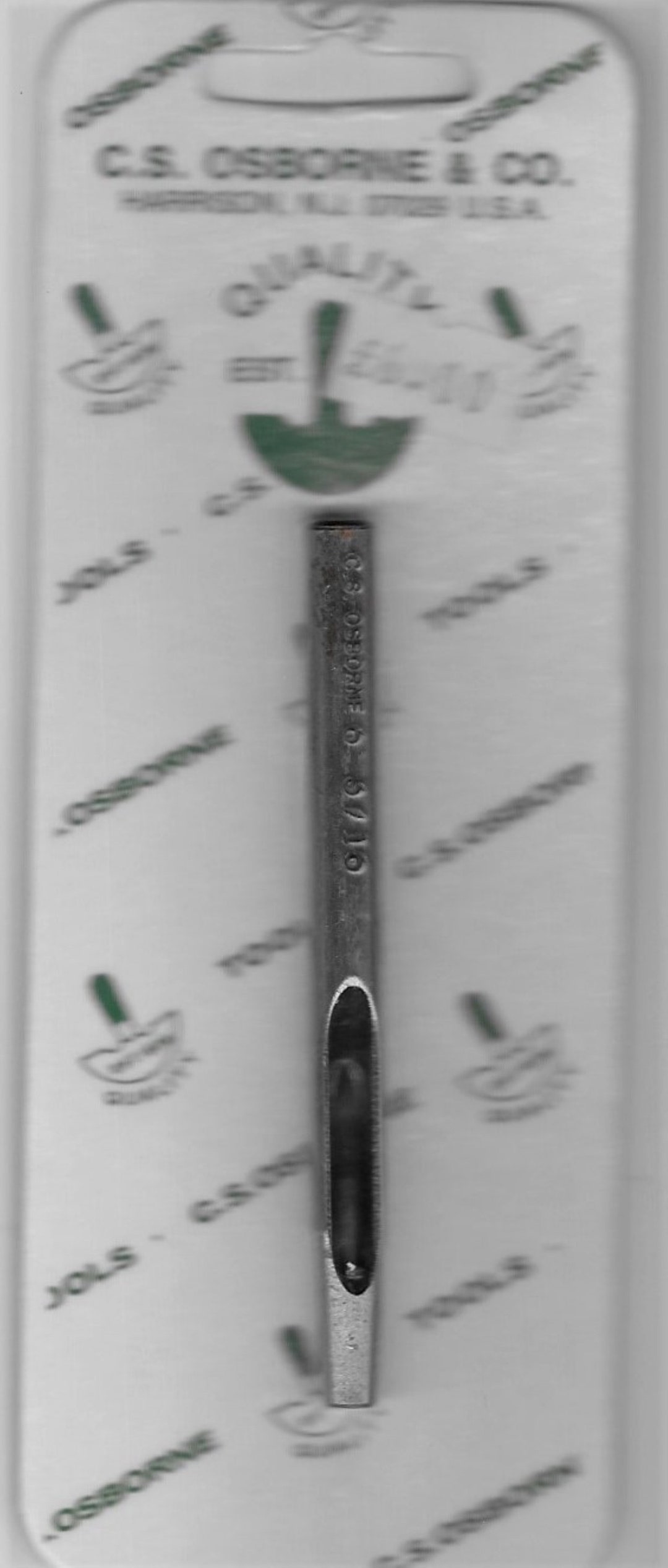 Leather Hole Punch by C S Osborne 3/16 Th Inch Steel Punch Etsy