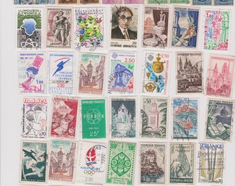 Postage Stamps - Collection of France Postage Stamps #2093e