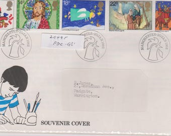 Postage Souvenir Cover- Christmas Stamps 1981 dated 20.1982 #2049r