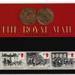 British Post Office Presentation Pack -No  1545 1984. Royal Mail  5 mint stamps
