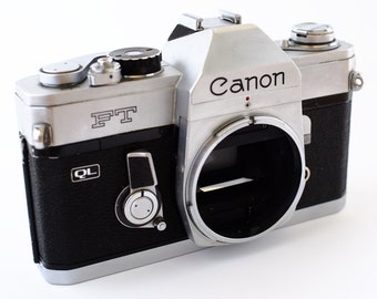 Canon FT Body with Battery. Ready-To-Use Vintage 1960s SLR Camera