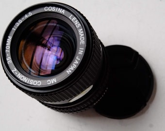 Cosina 35-70 mm for Pentax PK. Vintage f/3.5-4.5 Zoom Lens for Pentax PK Mount SLR Camera