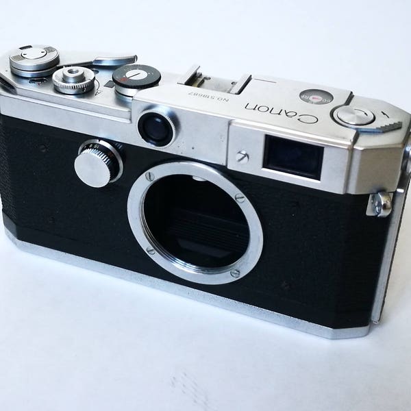 Canon L2 Serviced. Ready-To-Use Vintage 1950s Rangefinder Camera Body with Leica LTM M39 Thread Mount FREE SHIPPING. With Film