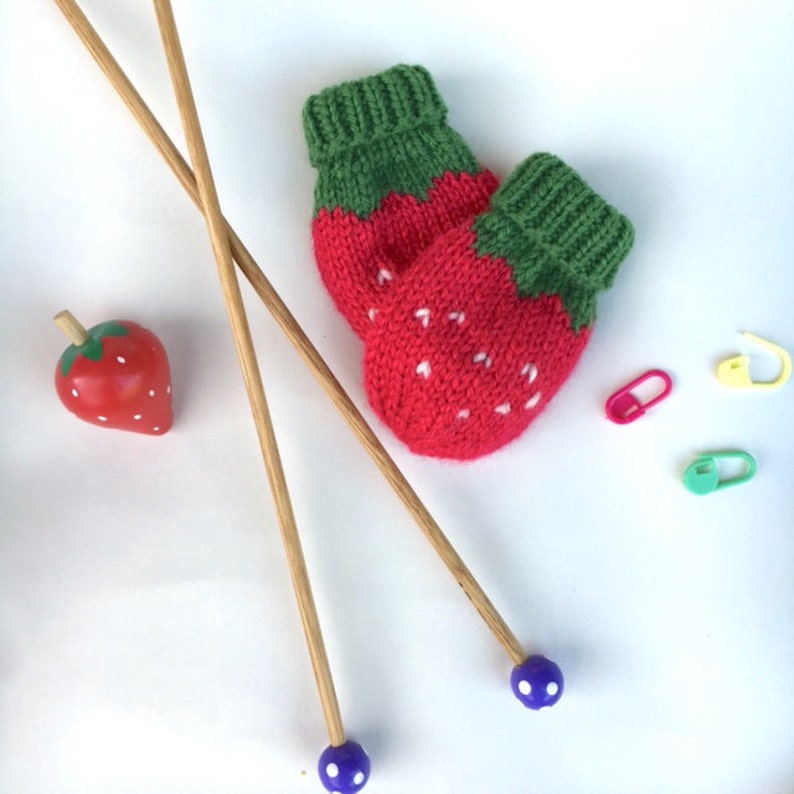 3 Pack PDF Knitting Patterns Fruit Salad image 4