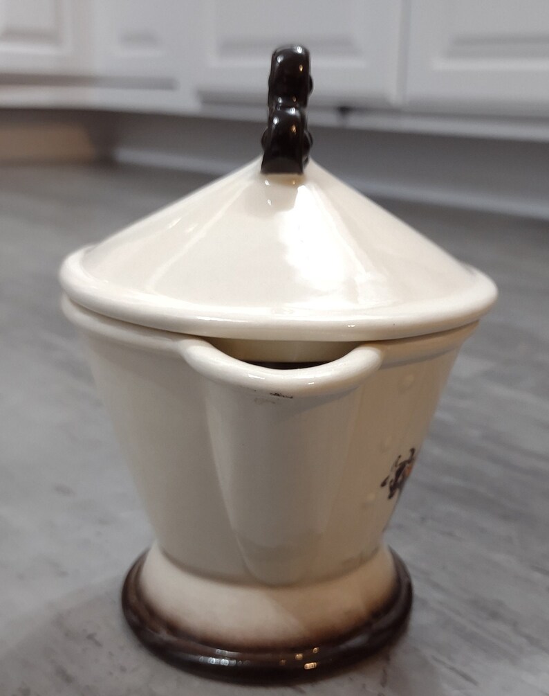 Poppy Trail by Metlox Holstein Herd Creamer Pitcher With Lid Etsy