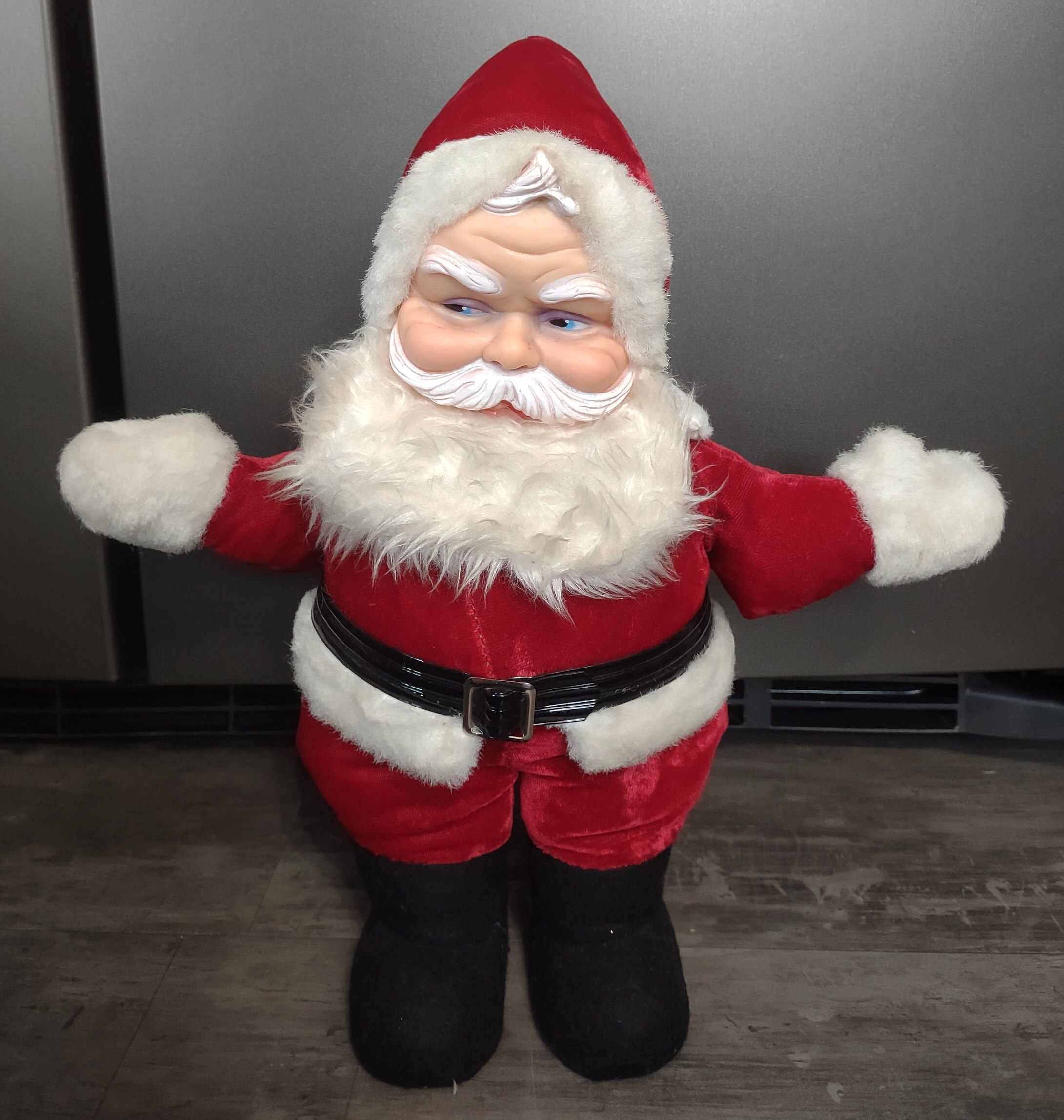 vintage santa claus stuffed