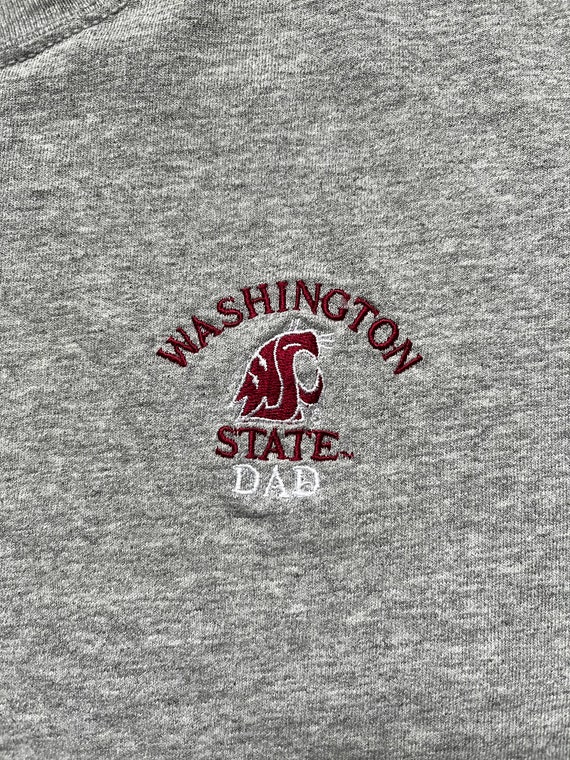 Vintage 90's NCAA Washington State University emb… - image 2