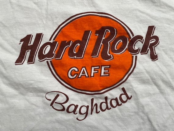 Vintage 90's Hard Luck Cafe Baghdad Desert Storm/… - image 2