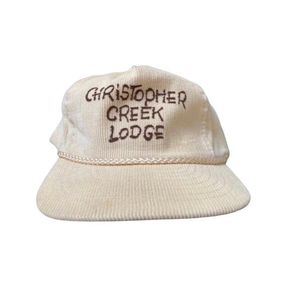 Vintage 90's corduroy "Christopher Creek Lodge" a… - image 1