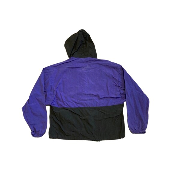 Vintage 90's Ocean Equipment Windbreaker in Purple and Black