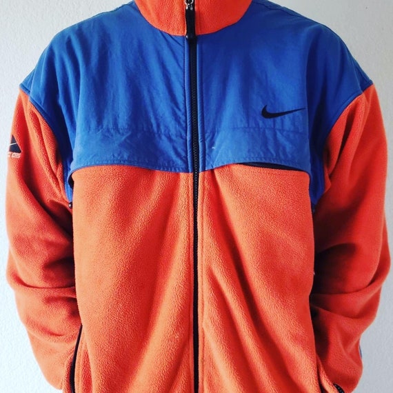 Vintage 90's Nike ACG Orange/blue Color-way, All Conditions Gear