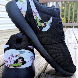 custom sunflower nike roshe