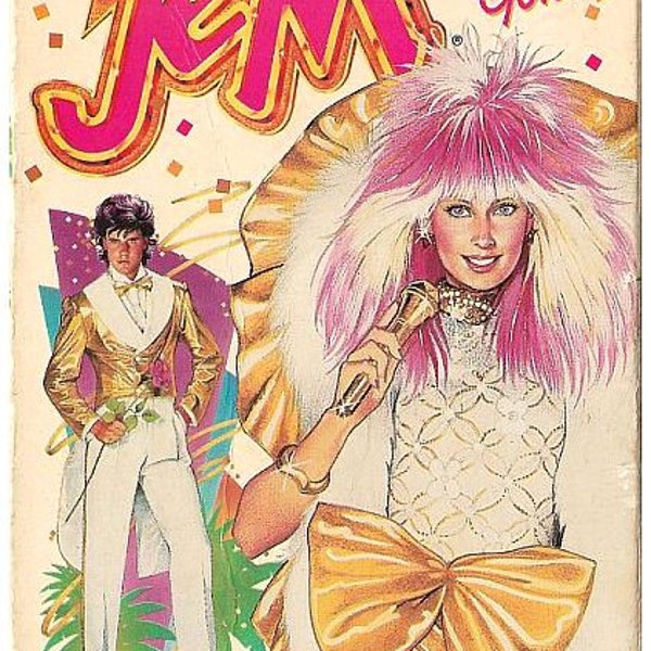 VHS - Jem: Glitter 'N Gold (1987) *The Holograms / The Misfits / Jerrica Benton*