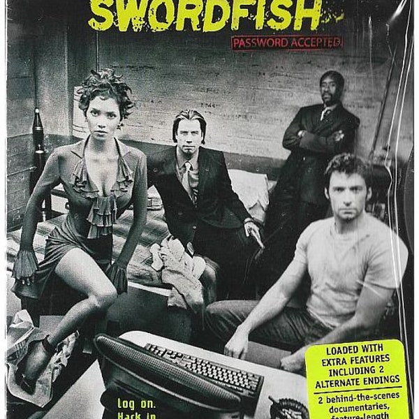 DVD - Swordfish (2001) *Halle Berry / Hugh Jackman / John Travolta / Action*