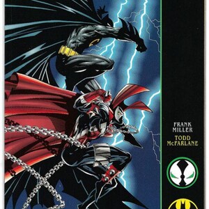 Spawn Vs. Batman #1 (1994) *Image Comics / Cover Artwork By Todd McFarlane*