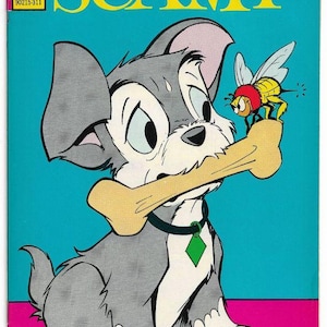 Walt Disney Scamp #14 (1973) *Gold Key Comics / Cover Artwork By Al Hubbard*