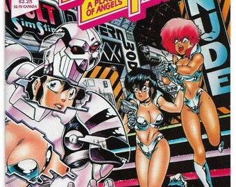 The Dirty Pair III: A Plague Of Angels #4 (1991) *Eclipse Comics / Mini Series*