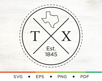 Texas Home Svg Etsy