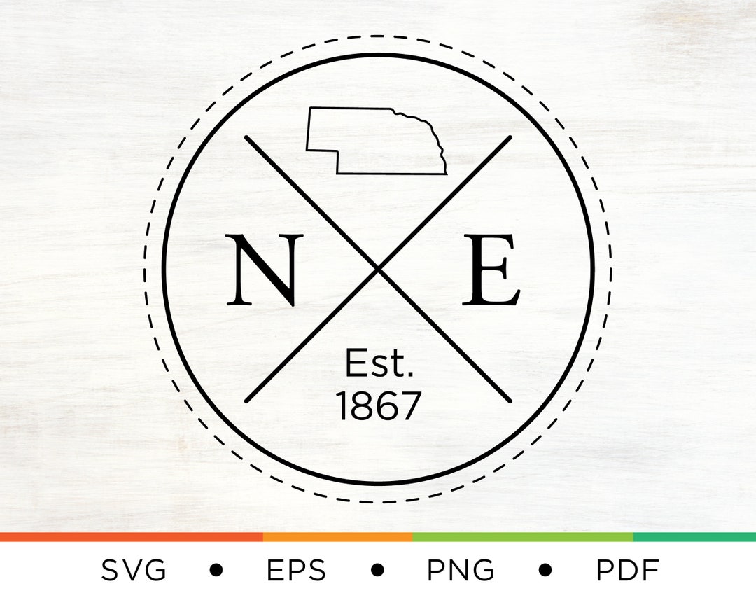 Nebraska Home SVG Nebraska Logo Svg Nebraska Svg NE Svg State Svg Home