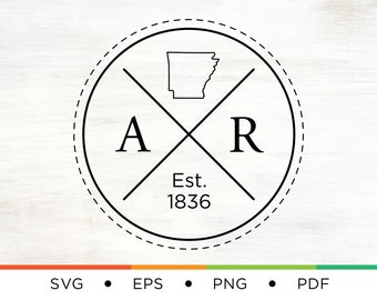 Arkansas Home SVG - Arkansas Logo Svg - Arkansas Svg - AR Svg - State Svg - Home Svg - Logo Svg - Home State Svg - Digital Download - DIY