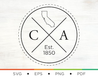 California Home SVG - California Logo Svg - California Svg - State Svg - Home Svg - Logo Svg - CA Svg - Home State Svg - West Coast Svg -DIY