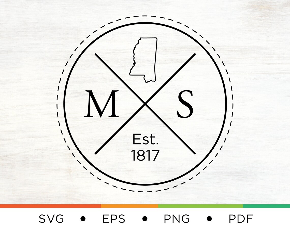 Mississippi Home SVG Mississippi Logo Svg Mississippi Svg Etsy