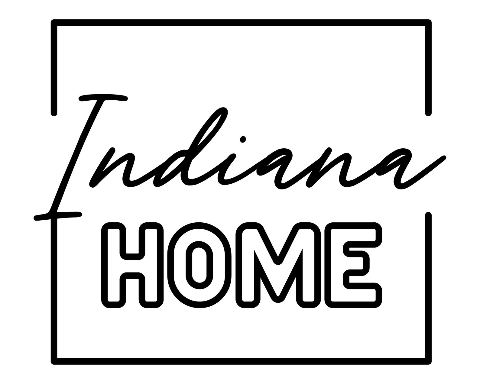 Indiana Home Script Svg Indiana Home Svg Indiana SVG Etsy UK