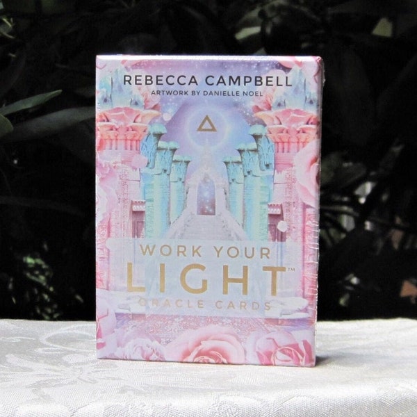 WORK Your LIGHT Oracle DECK Cards & Guidebook by Rebecca Campbell