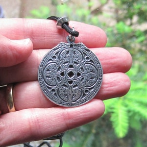 DRAGON SHIELD Warrior's PROTECTION Pewter Pendant