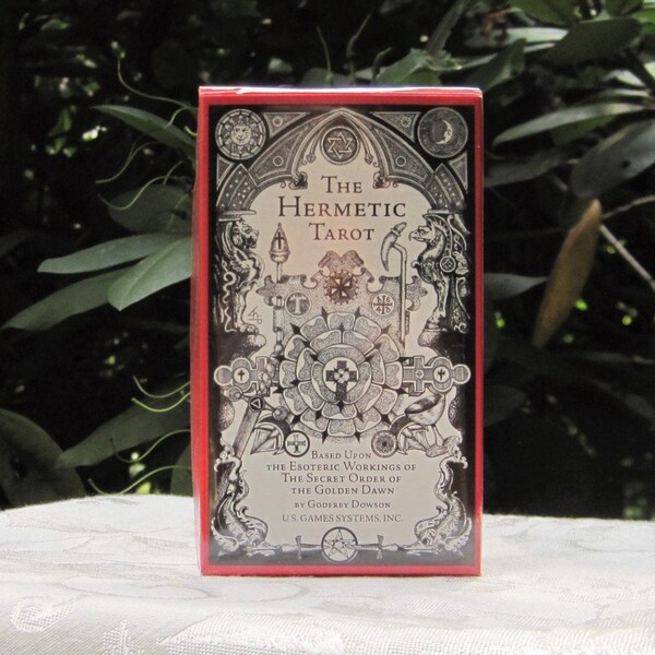 The HERMETIC Tarot Deck Cards & Booklet